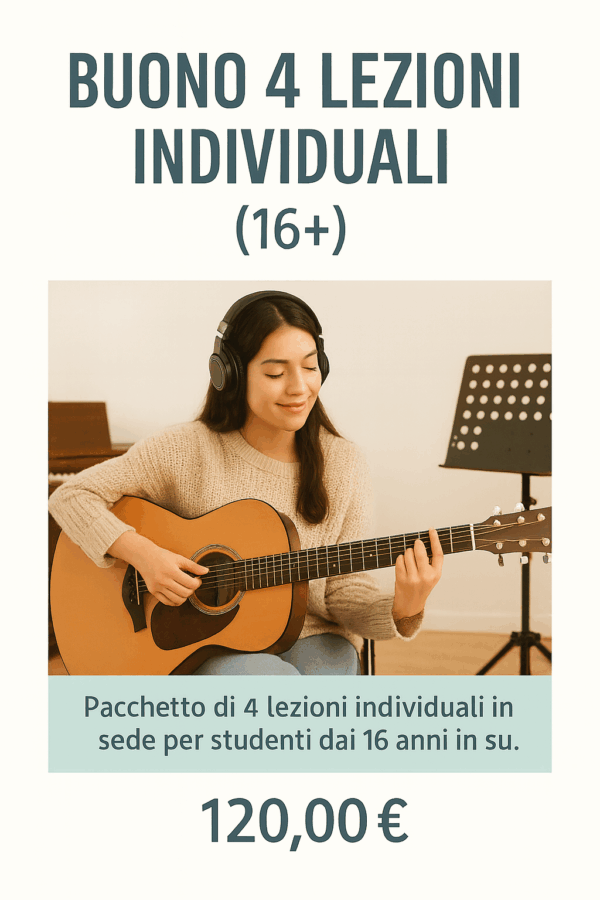 Buono 4 lezioni individuali (16+) - immagine 2