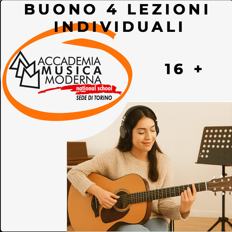 Buono 4 lezioni individuali (16+)