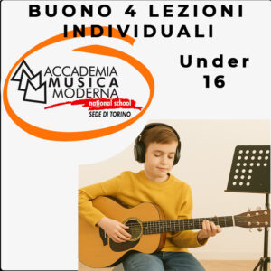 Buono 4 lezioni individuali under 16