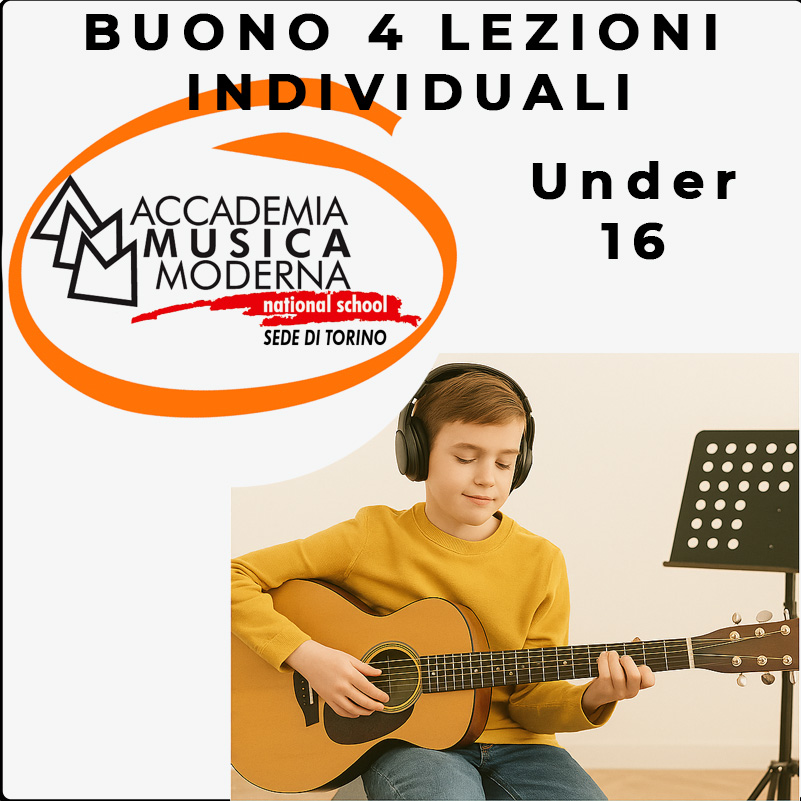 Buono 4 lezioni individuali under 16