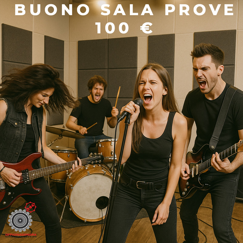 Buono Sala Prove – 100 €