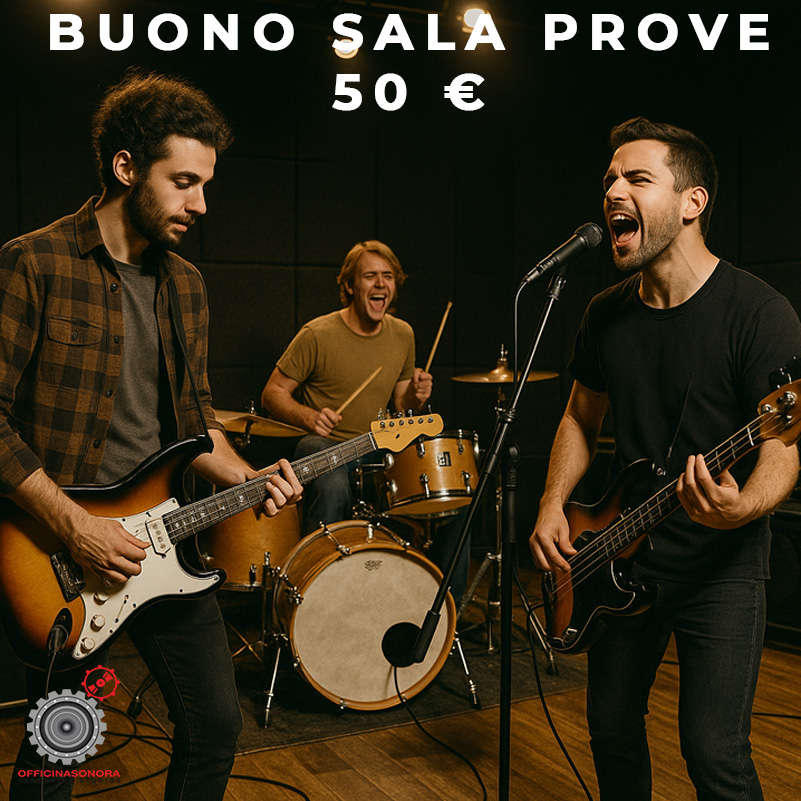 Buono Sala Prove – 50 €